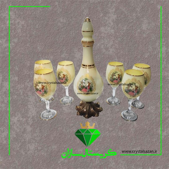 تنگ و جام کریستال سازان کد J1342